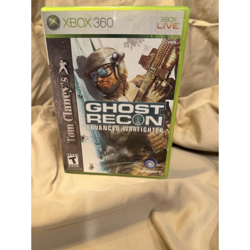 Ubisoft Ghost Recon Advanced Warfighter Xbox 360 2006 NTSC with Case & Manual